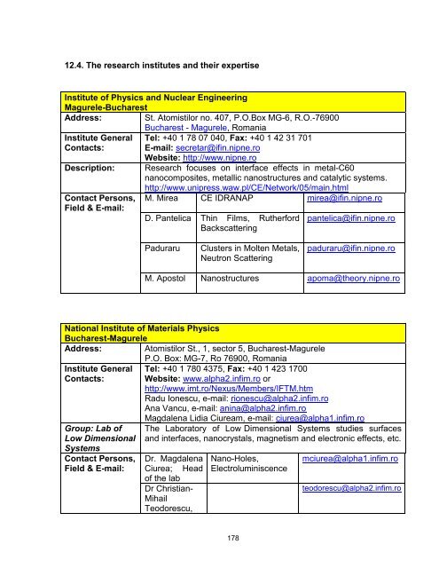 Nanoforum - Nanotech Regulatory Document Archive