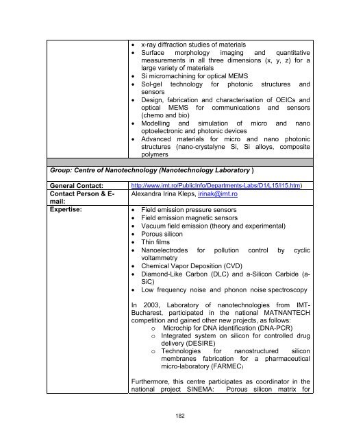 Nanoforum - Nanotech Regulatory Document Archive