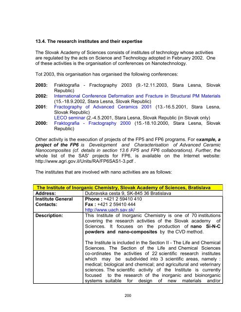 Nanoforum - Nanotech Regulatory Document Archive