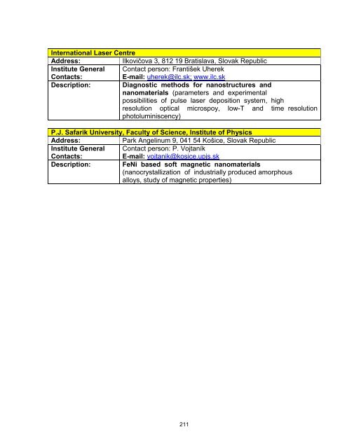 Nanoforum - Nanotech Regulatory Document Archive