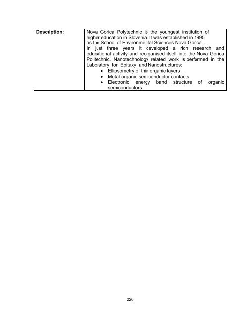 Nanoforum - Nanotech Regulatory Document Archive