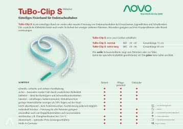 TuBo-Clip Sklebefrei - Allenspach Medical AG