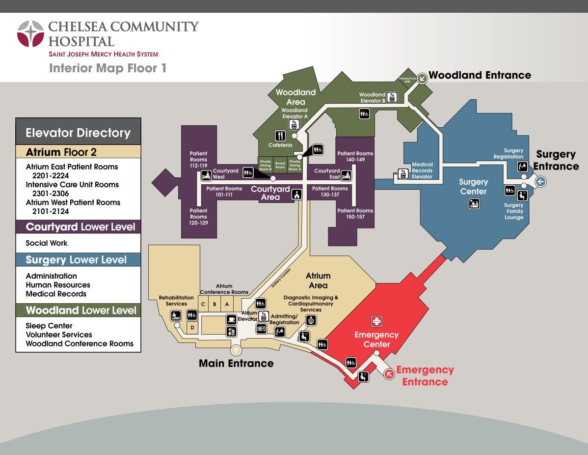 CCH Campus Map - Chelsea Community Hospital
