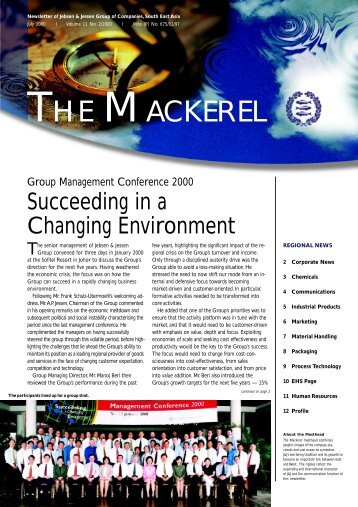 The Mackerel - Jul 2000 Download PDF - Jebsen & Jessen (SEA)