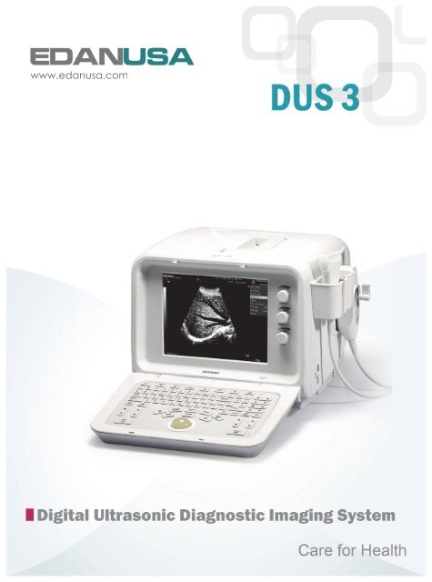 DUS 3 Digital Ultrasonic Diagnostic Imaging System B - EDAN USA