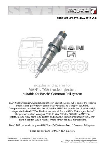 MAN TGA - SEVEN DIESEL SpA