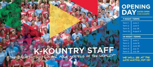 K-Kountry - Kanakuk Kamps