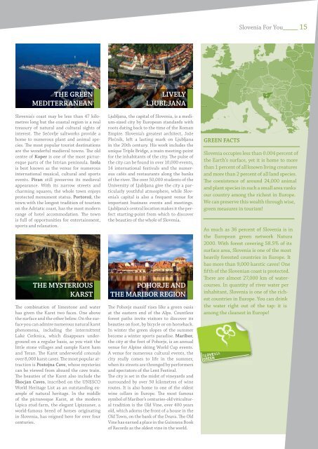 www.slovenia.info Travel Agent´s Manual 2010