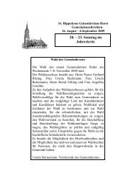 20. â 23. Sonntag im Jahreskreis - Katholische Kirchengemeinde St ...