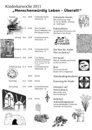 Kinder-Kar-Woche - Katholische Kirchengemeinde St. Hippolytus