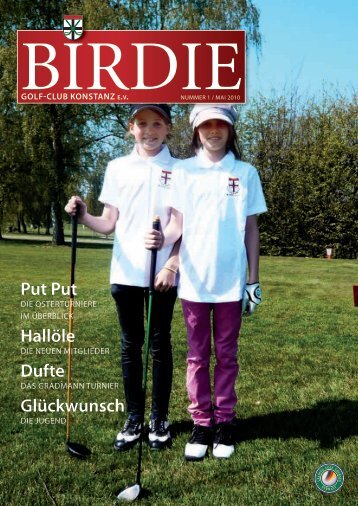 Put Put Dufte  Hallöle Glückwunsch - Golfclub Konstanz