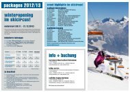 winteropening im skicircus! info + buchung - Saalbach
