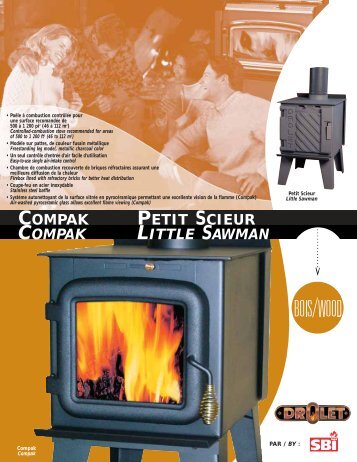 compak compak petit scieur little sawman - At Andiron Fireplace Shop
