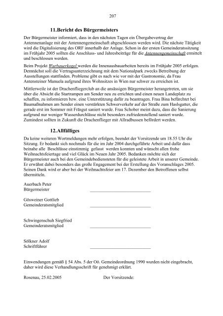 2004-12-10 - .PDF - Rosenau am Hengstpaß