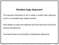 Random logic Approach