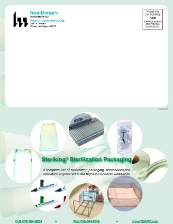 SterikingÂ® Sterilization Packaging - Healthmark Industries Company