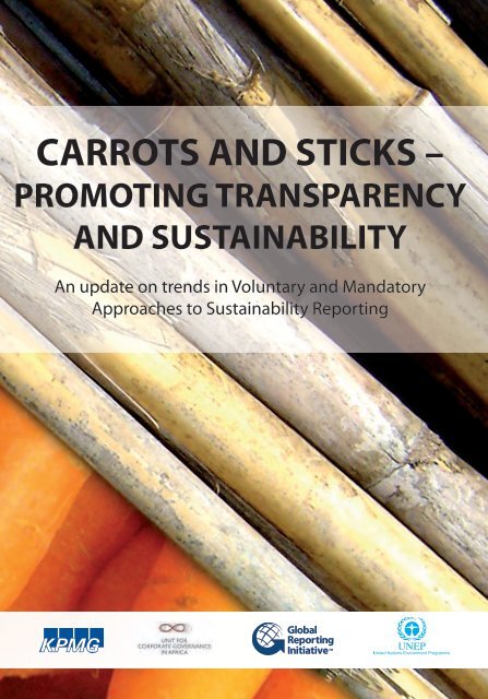 CARROTS AND STICKS – PROMOTING ... - Global Reporting Initiative