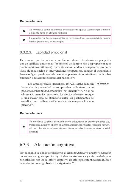 GPC sobre Ictus en AP (res.) - GuÃ­aSalud