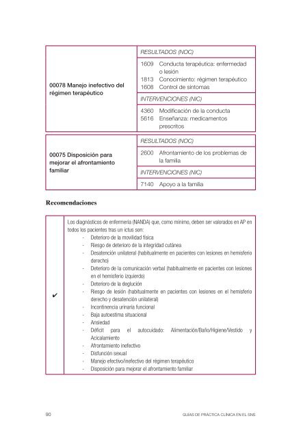 GPC sobre Ictus en AP (res.) - GuÃ­aSalud