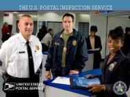 the us postal inspection service - Wisconsin Homeland Security