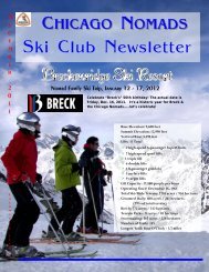 December 2011 newsletter.pub - Chicago Nomads Ski Club