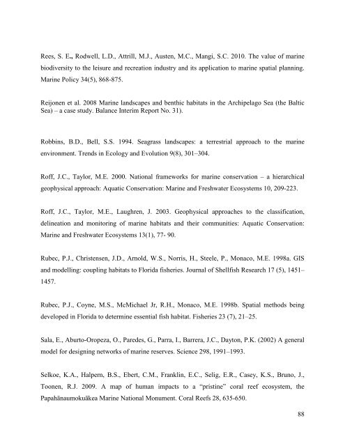 1 1.10 Application of estuarine and coastal classifications in marine ...