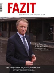 Das Gen des Unternehmers - Fazit