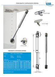 PNEUMATIC EXPANSION SPRING - Siso Denmark