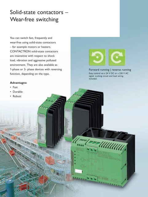 CONTACTRON Hybrid motor starter, solid-state contactors and ...