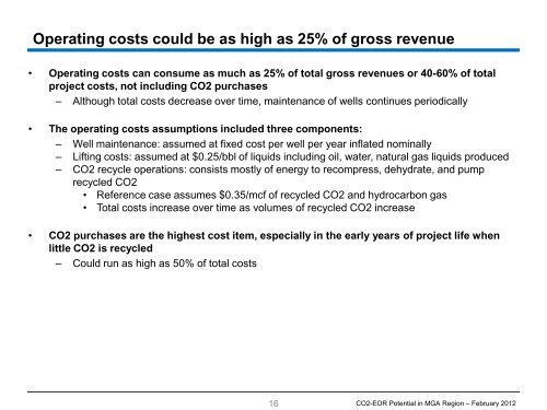 EOR Economic Analysis - Midwestern Governors Association