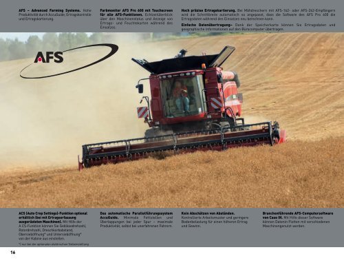 AXIAL-FLOWÂ® SERIE - Case IH