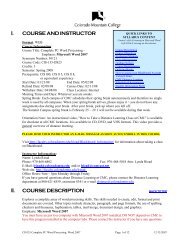 pdf format - Colorado Mountain College