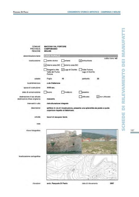 Il fiume Fortore - Studi preliminari al piano di gestione dei SIC