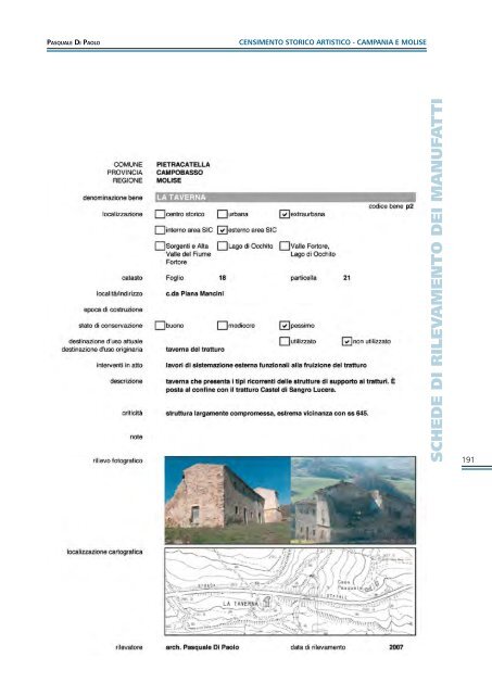 Il fiume Fortore - Studi preliminari al piano di gestione dei SIC