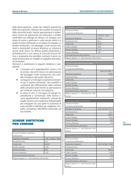 Il fiume Fortore - Studi preliminari al piano di gestione dei SIC