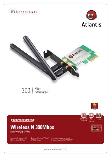 Wireless N 300Mbps - Atlantis Land