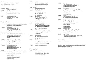 Drehort OstWestDeutschland: Info-Folder (PDF) - Infomedia-sh.de