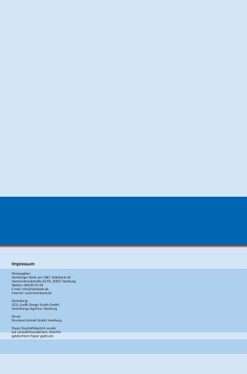 2005 - Hamburger Bank (PDF 296 KB) - Hamburger Volksbank