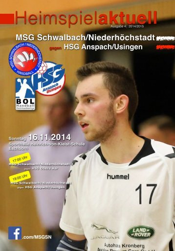 Heimspiel aktuell 4-MSG2014