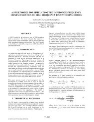 A SPICE Model for Simulating the Impedance ... - Robert H. Caverly