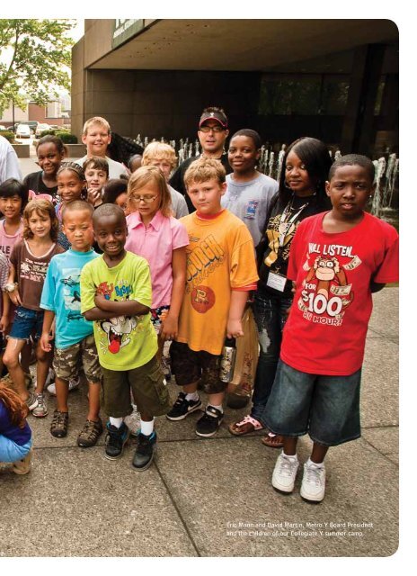 YOUTh DeVelOPMenT - YMCA of Greater Pittsburgh