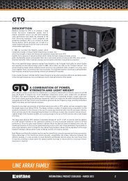 LINE ARRAY FAMILY - STARBAEK