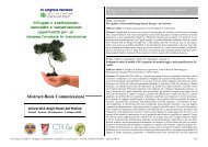 Abstract Book - SISEF - SocietÃ  Italiana di Selvicoltura ed Ecologia ...