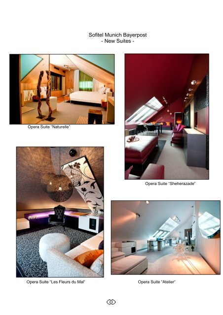 Press Release - New Suites in Sofitel Munich Bayerpost - US