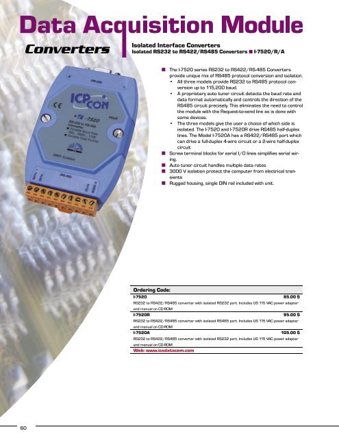 Serial I/O - ICSDataCom