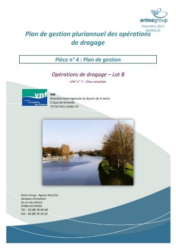 Lot B Piece 4 Plan de gestion UHC7 - Site internet de la Direction ...