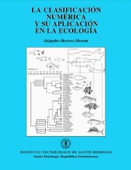 LA CLASIFICACIÃN NUMÃRICA Y SU ... - Programa EcoMar