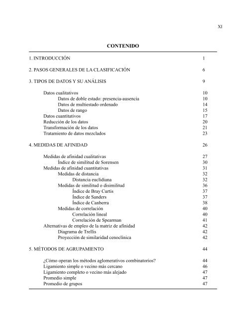 LA CLASIFICACIÃN NUMÃRICA Y SU ... - Programa EcoMar