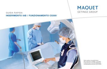 GUIDA RAPIDA INSERIMENTO IAB / FUNzIONAMENTO CS300â¢