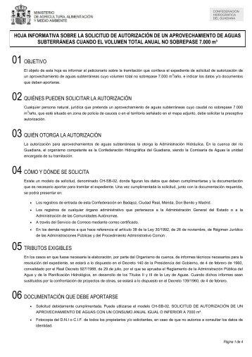 hoja informativa sobre la solicitud de autorizaciÃ³n de un ...